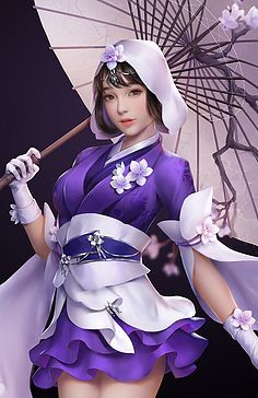 古风仙侠页游插画